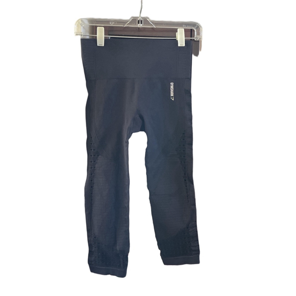 Women's Gymshark Black Leggings Size XS - Picture 2 of 3